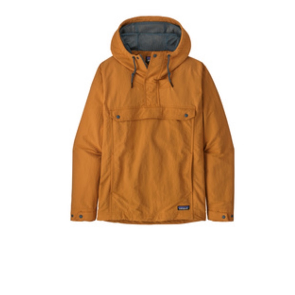 Men's Isthmus Anorak (cloudberry orange)